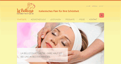 Desktop Screenshot of la-bellezza-kosmetik.com