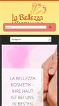 Mobile Screenshot of la-bellezza-kosmetik.com